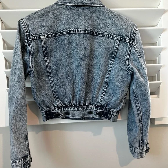 ALICE + OLIVIA EMBELLISHED DENIM JACKET SZ XS - Picture 2 of 13